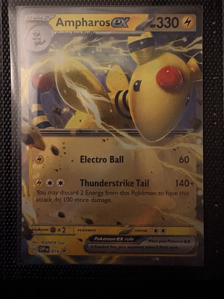 Ampharos EX 016 SV Scarlet & Violet Promo Holo Card NM Condition - Image 1 of 1