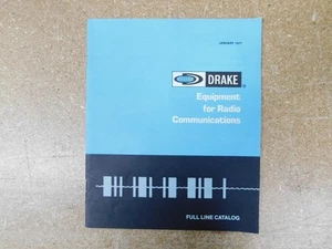Drake Equipment For Radio Communication Full Line Catalog 1977 (original) - Picture 1 of 1