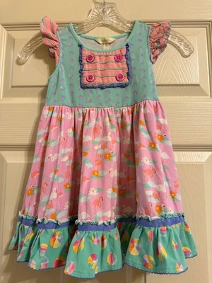 Matilda Jane Adventure Begins Puddle Jumper Top Tunic Girls Size 8 - Image 1 of 3