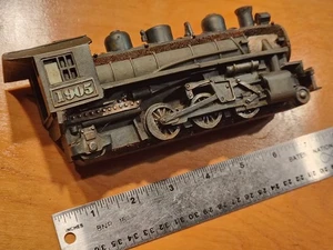 Estatuilla de tren antigua de importaciones populares MOTOR LOCOMOTORA DE VAPOR estante decoración artesanía - Imagen 1 de 6