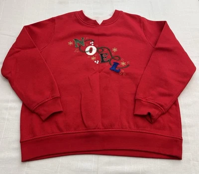 Studio Works Vintage Noel Christmas Women’s Sweater shirt Size Petite Medium - Image 1 of 4