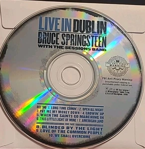 Live in Dublin by The Sessions Band/Bruce Springsteen *CD DISK 2 ONLY* NO CASE - Imagen 1 de 1