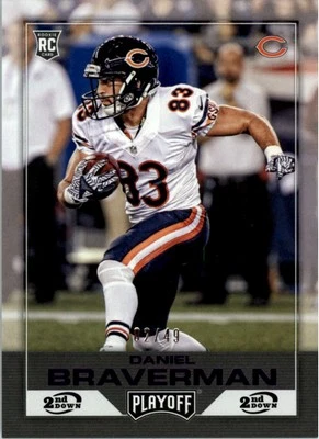 2016 Playoff 2nd Down #296 Daniel Braverman /49 - FB - Image 1 of 2