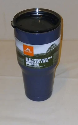 Ozark Trail 30 OZ Vacuum Insulated Stainless Steel Tumbler- Steel Grey - Image 1 of 4