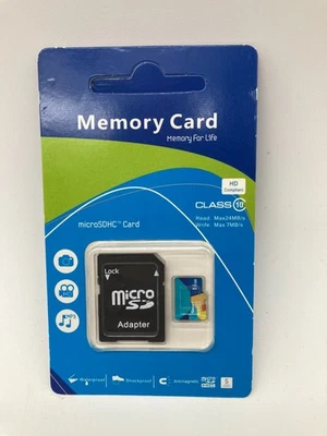 INLAND Micro Center 16GB Class 10 MicroSDHC Flash Memory Card with Adapter - Image 1 of 2