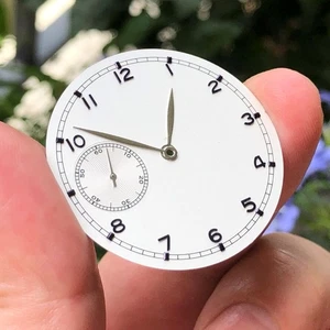 Réparation cadran montre 38.9MM avec pièce aiguille pour mouvement ETA6497/ST3600 - Photo 1/11