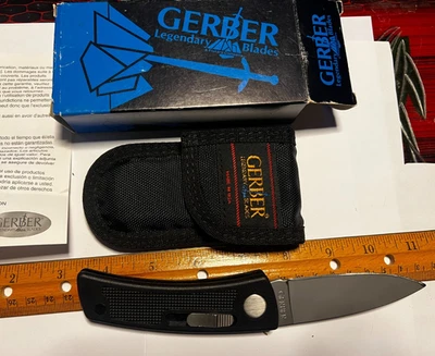 Gerber USA  Model 700 Bolt-Action Hunter Utility knife sheath; NIB - Image 1 of 4