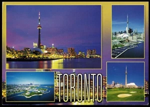 Toronto Ontario Canada Multi View Postcard - Picture 1 of 2