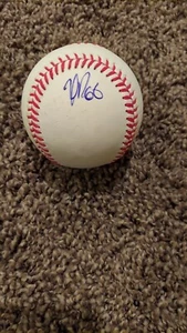 YASIEL PUIG SIGNED AUTOGRAPHED BASEBALL LOS ANGELES DODGERS - Picture 1 of 2