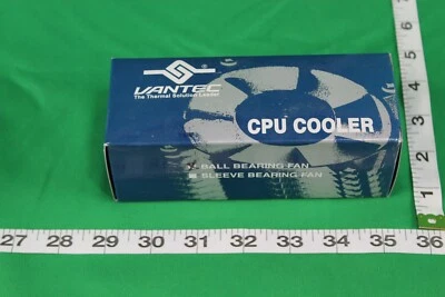NEW IN BOX VANTEC BALL BEARING CPU COOLER THE THERMAL SOLUTION LEADER - Image 1 of 4