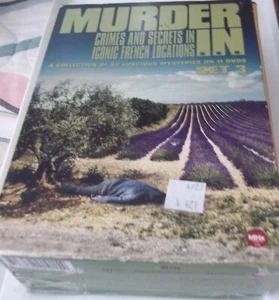 Murder In Set 3 [DVD] Boxed Set Crimes And Secrets In Iconic French Locations - Picture 1 of 3