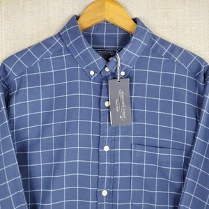 NEW $98 VINEYARD VINES Cotton/Linen Mens Size Large Island Twill Sport Shirt - Picture 1 of 16