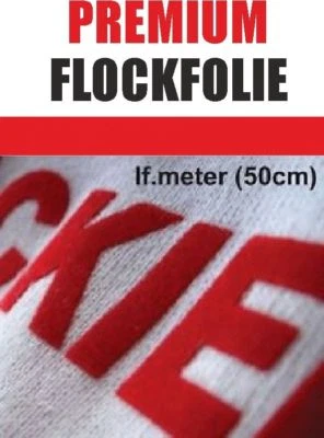 POLI TAPE Flockfolie TUBITHERM (18,50€/m²) | Poli-Flock Farbe: 550 (braun)