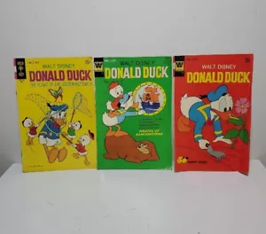 Walt Disney Donald Duck Whitman and Gold Key Comic Book Lot(3) #131, 150, 156 - Picture 1 of 11