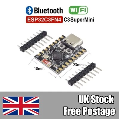 ESP32 C3 SuperMini Development Board Module Wifi Bluetooth Super Mini Type-C USB - Image 1 of 4
