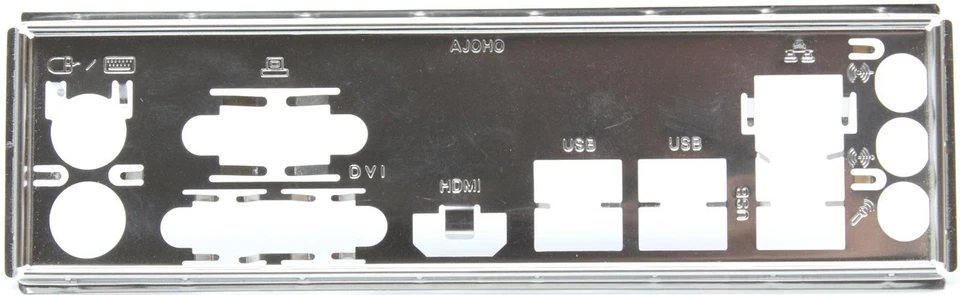 ASRock H81M-HDS Rev. 1.05 - Blende - Slotblech - IO Shield   #322612 - Bild 1 von 1