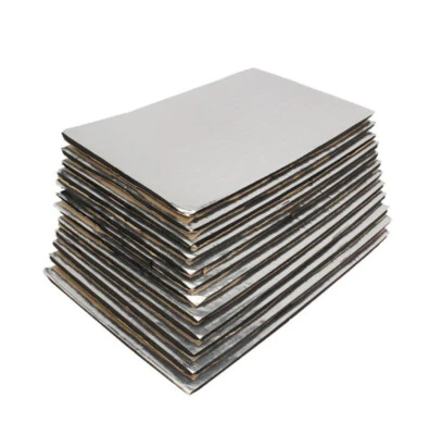 Car Sound Deadening Mat Automotive Sound Deadener Noise Insulation Heat Shield - Image 1 of 4
