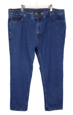 Dickies Vaqueros Hombres GB 44 Desteñir Efecto Cremallera Cónico Fit Casual Azul - Imagen 1 de 4