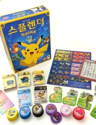 POKEMON SPLENDOR EDITION BOARD GAME KOREA EXCLUSIVE COLLECTIBLE PIKACHU - Image 1 of 4