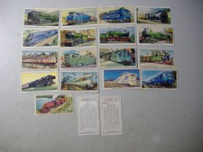 Kelloggs trade cards The Story of the Locomotive series 1 & 2 - 19 off variable