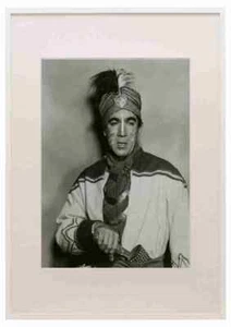 Quinn Anthony Seminole 1S A3 A4 Framed Print Picture - Picture 1 of 1