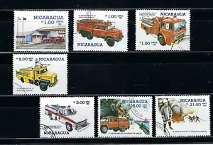 "BRIGADA DE BOMBEROS DE NICARAGUA.- EDICIÓN ""BOMBEROS"" {7} - Imagen 1 de 1