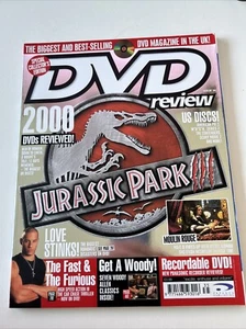 DVD REVIEW #35 Magazine - Jurassic Park III, The Fast and The Furious (2002) - Picture 1 of 2