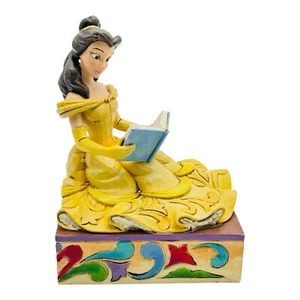 Disney Showcase Enesco Jim Shore Princess Belle Figurine Bookend Beauty - Picture 1 of 15