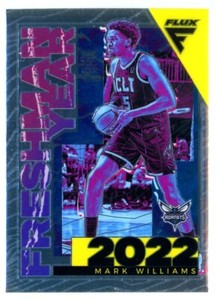 Mark Williams 2022-23 Flux FRESHMAN YEAR #26 Hornets Rookie RC