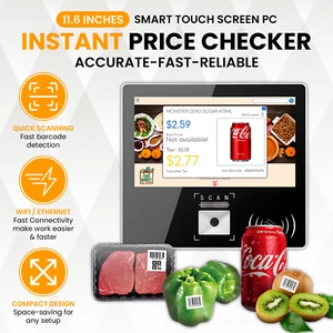 PC America Cash Register Express CRE Price Checker Built in Scanner & Software - Picture 1 of 15