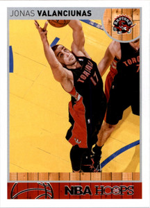 2013-14 Hoops Toronto Raptors Basketball Card #161 Jonas Valanciunas