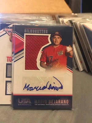 MARIO BEJARANO 2018 STARS AND STRIPES TEAM USA JERSEY AUTO #73/199! - Image 1 of 2