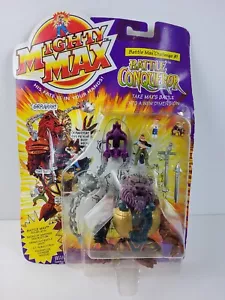 1994 Mighty Max Battle Conqueror Figure Playset Mattel Bluebird Giocattoli SIGILLATO NUOVO - Foto 1 di 10