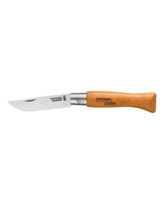 Coltello Opinel Carbonio N. 05 Lama 6 cm Manico in faggio, vernice smaltata - Foto 1 di 3