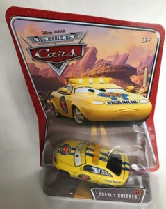 Disney Pixar The World Of Cars "Charlie Checker" Collectible Toy "NEW" - Picture 1 of 4