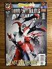DC HARLEY QUINN'S OUR WORLDS AT WAR 1 NM SIGNED AMANDA CONNER & JIMMY PALMIOTTI