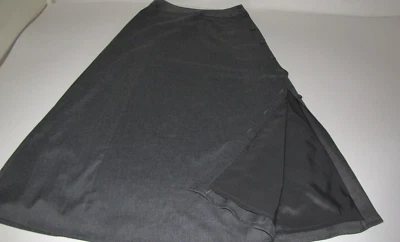 Together De Colección Años 90 Maxi Falda Línea A Botones Laterales Completamente Forrada Gris Para Mujer 4 Foto 1 de 4