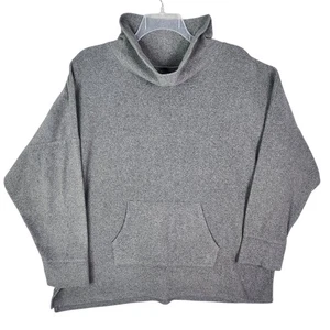 Camisa Top Cuddl Duds Fleecewear Elastizada Cuello Simulado Gris Carbón Brezo Talla 3X - Imagen 1 de 15