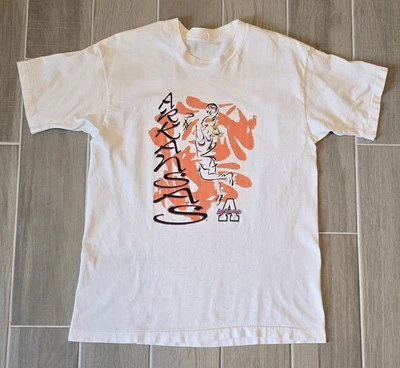 Camisa de baloncesto vintage Arkansas Razorback dama Razorbacks puntada única EE. UU.  Foto 1 de 4