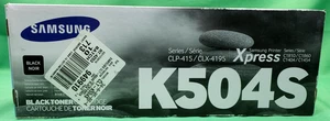 OEM NUEVO SAMSUNG CLT-K504S CARTUCHO DE TÓNER NEGRO - Imagen 1 de 3