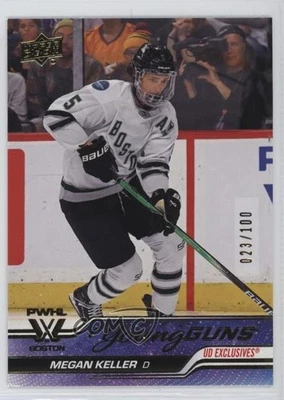 2024 PWHL 第 1 版青年枪独家 /100 Megan Keller #68 新秀 RC — 第 1/2 张图片