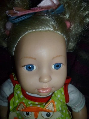 Künstlerpuppe Mädchen Zapf Creation wohl Originalkleidung ca. 45 cm groß - Bild 1 von 4