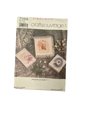 Simplicity 7066 Crafts Pattern Book Covers & Frames One Size Uncut - Image 1 of 4