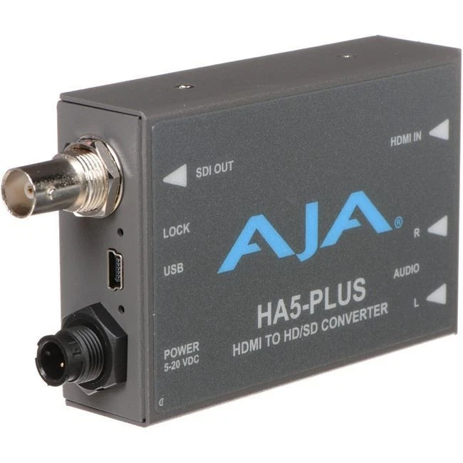 AJA HA5-PLUS-R0 HDMI to 3G SDI Mini-Converter - Image 1 of 1