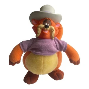 Peluche pupazzo vintage 1991 UCS Amblin American Tail Fievel Goes West Tiger 9" - Foto 1 di 5