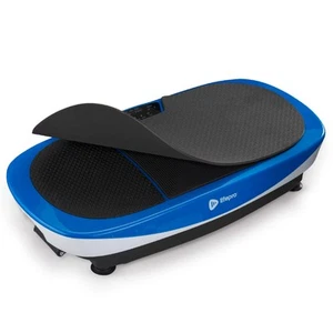 Rumblex Max 4D Black Vibration Plate Exercise Machine with Loop Resistance Ba... - Picture 1 of 8