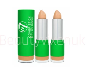 W7 Tea Tree Concealer Cover Stick Conceal blemishes, calm irritations, ache - Picture 1 of 9