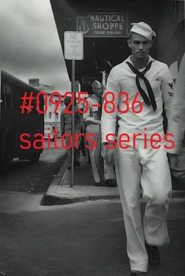 VINTAGE MALE PORTRAIT #0925-836 -sailors series  -free shipping in the usa - Image 1 of 2