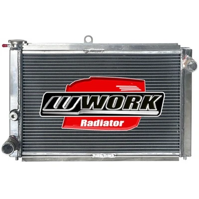 Radiador de aluminio para Alfa Romeo Giulia gt mk1 prima serie Alfetta 2.0 2000 MT Foto 1 de 4