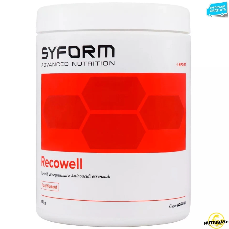 Syform Recowell - 480 gr Post workout completo